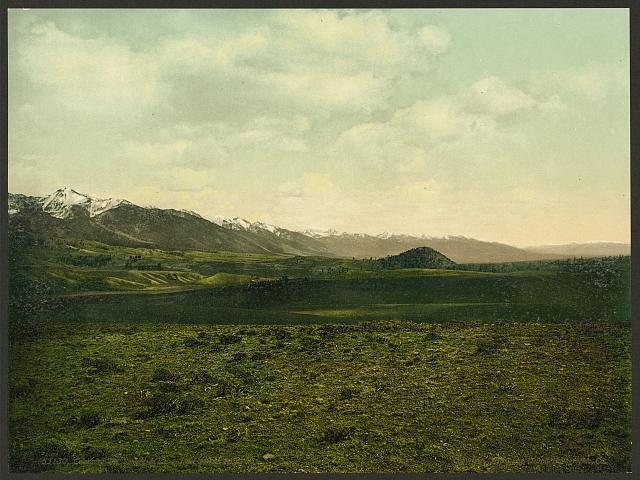 The Sangre de Cristo Mountains from Poncha Pass, Colorado, c.1898 (W. H. Jackson)